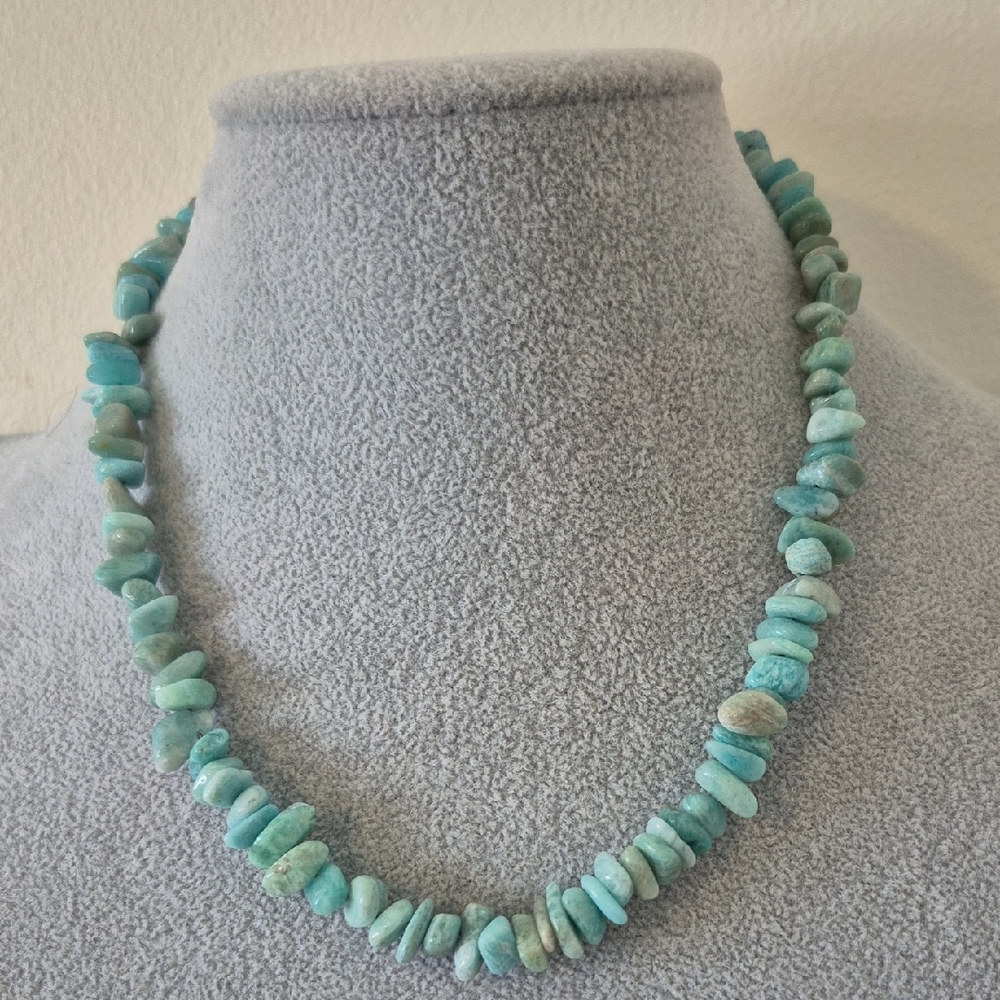 Amazonite 3 Piece Jewelry Set, Natural Stones